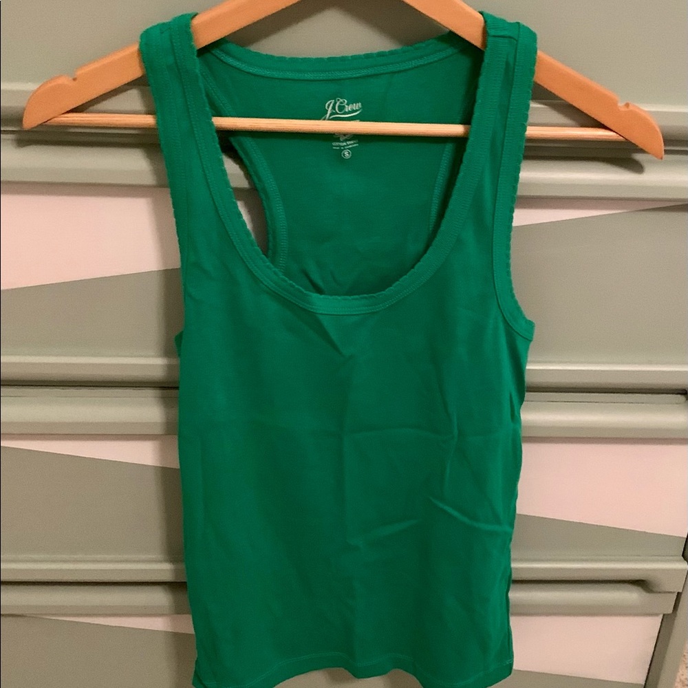 J Crew Racerback Tank Size Small